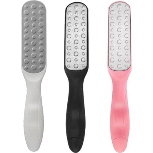 Double-sided Foot File Stainless Steel Pedicure Tools for Cracked Skin