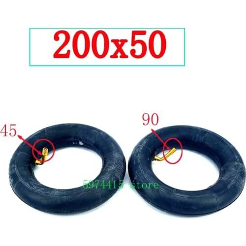 Good Quality 200 X 50 Inner Tube 200*50 Inner Camera 8x2 Inch Inner Tire for Gas & Electric Scooter Pocket Bike Accessories