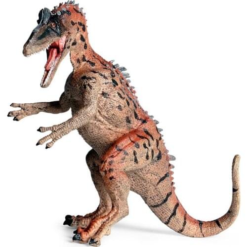 Cryolophosaurus Hand-made Static Simulation Jurassic Plastic Dinosaur Carnivorous Model Animal Figure Childrens Toy Gift
