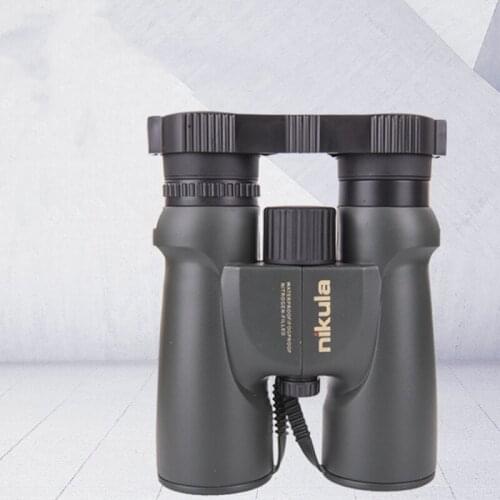 Powerful binoculars high magnification HD 10x42 low light night vision waterproof central zoom portable Bak4 for hunting