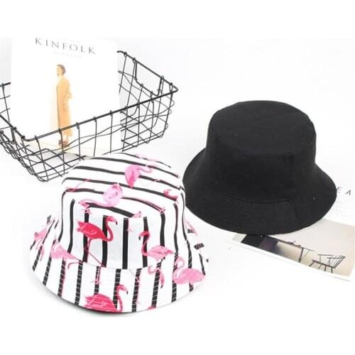 Ldslyjr Flamingo Animal Print Bucket Hat Fisherman Hat Outdoor Travel Hat Sun Cap Hats for Men and Women 274