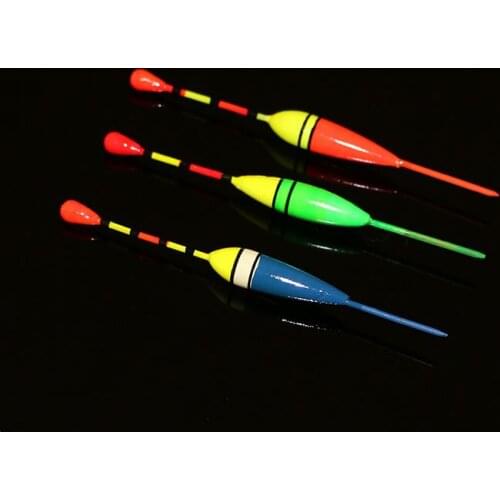 3Pcs Fishing Plastic Float Bobber Drift Tube Indicator floats accessory Ice Fishing Tackle