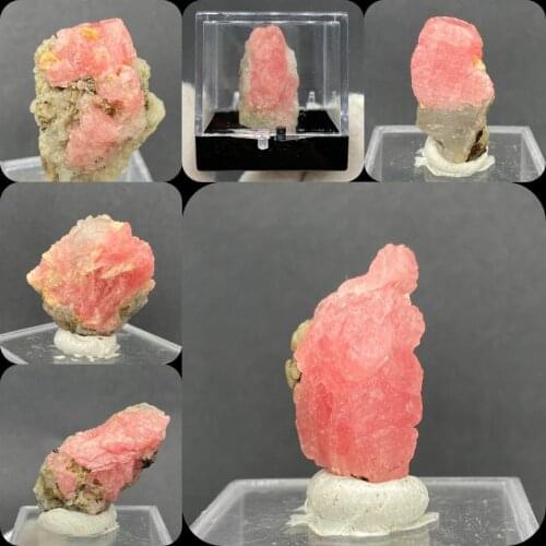 Natural rhodochrosite mineral crystal specimens teaching science Crystal Decoration