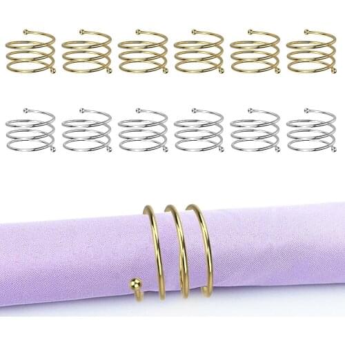 West Dinner Towel Buckle Durable For Bar Restaurant Party Dinner Table Decoration Napkin Holder Napkin Ring