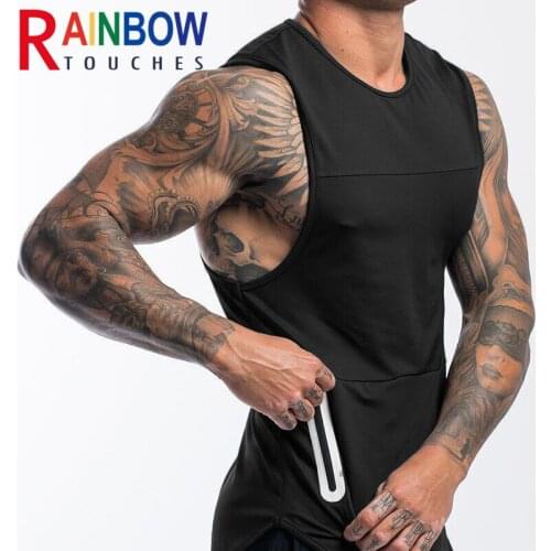 Мужские футболки без рукавов RAINBOW TOUCHES China At AliExpress