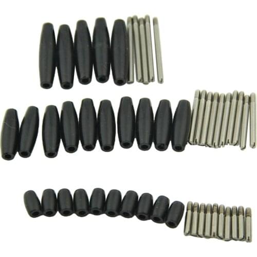 Saxophone Bakelite Shaft Steel Rod Screw Set for Alto Tenor Soprano Saxophone Key Part Bakelite Shaft Rod