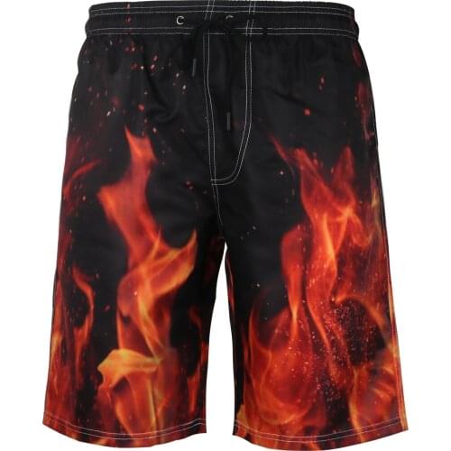 2019 Summer Mens Board Beach Shorts Swimming Shorts Men Swimwear Surfing Bermudas Quick Dry Swim Trunks Sport Short Plus Size