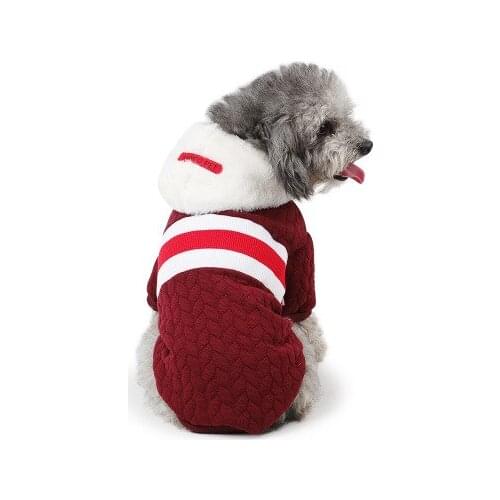 Warm Soft Dog Coats Pet Winter Clothes Fashion Pet Dog Hoodie Coats Puppy Apparel