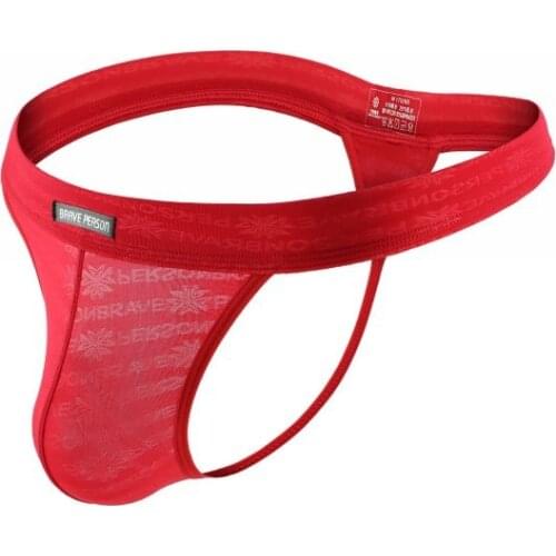 Boxer shorts Men Sexy lace Transparent jockstrap Briefs Bikini G-string Thong Jocks Tanga Underwear Shorts Exotic T-BACK