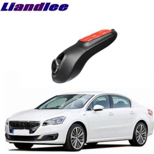 Liandlee For Peugeot 508 2010~2018 Car Road Record WiFi DVR Dash Camera Driving Video Recorder