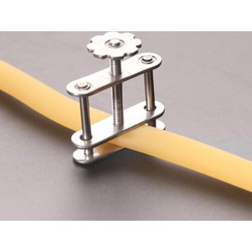 10 pieces/lot Stainless Steel Flatjaw Pinchcock Water Stopper Laboratory Clamp