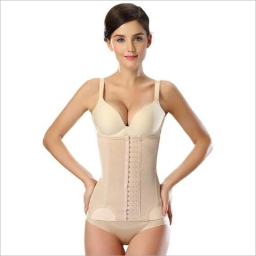 18 button Luxury Women Breathable Slimming wraps Body Abdomen Shaper Girdle Weight Control Waist Shapewear MR024