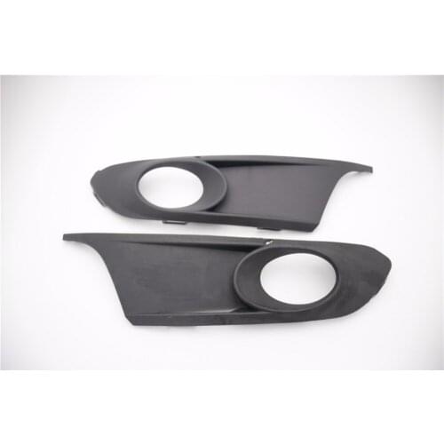 1Pair ABS Front Bumper Lamp Bezels Fog Light Cover For Volkswagen Jetta MK6 Sedan 2011-2014