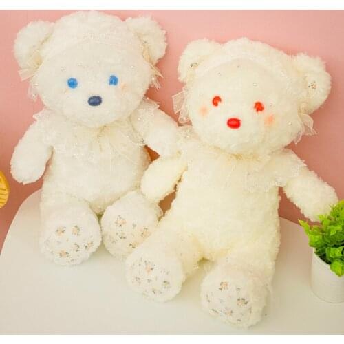 1pc 40cm Kawaii Teddy Bear Plush Toy Soft Loly Bear Doll Birthday Gift Kids Toy Baby Doll Stuffed Animal Toys for Children girls