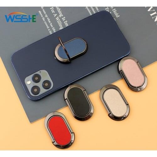 1pcs Finger Ring Holder Stand Grip 360 Rotating for Mobile Phone Car Magnetic Mount Phone Back Sticker Pad Unniversal Bracket