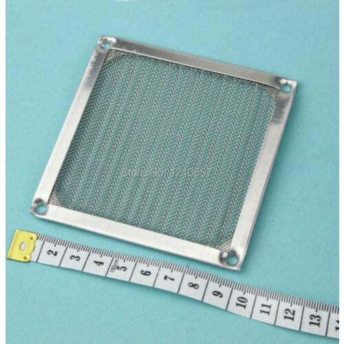 10Pieces lot 90 mm PC Fan Aluminum Dustproof Filter Stainless Mesh