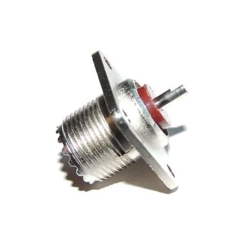 10 pcs UHF SO239 Female Solder Connectors panel mount for PL-259 adapter