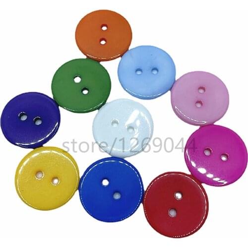 200/600Pcs/Lot 5mm Round Resin Mini Tiny Buttons Sewing Tools Decorative Button Scrapbooking Garment DIY Apparel Accessories