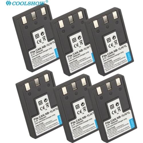 NB-1L / NB-1LH 1LH Battery 1500mAh for Canon S110 Digital ELPH S110 S200 S230 S300 S330 S400 S410 PowerShot 100 200 Batteries