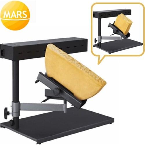 Roast Cheese Melting Machine Electric Half wheel Cheese Raclette Heater Warming Grill Commercial Butter Melter Cheese Baker