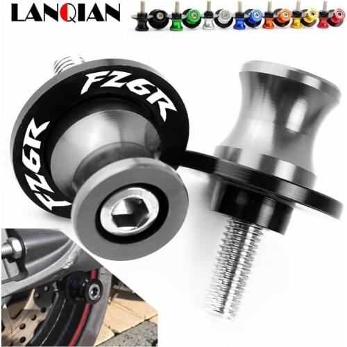 For Yamaha FZ6R FAZER 600 6MM Motorcycle CNC Frame Stands Screws Sliders Swingarm Spools Slider FZ6S FZ6N FZ6R 2004-2015 Parts