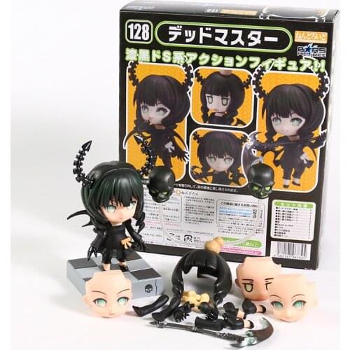 Black Rock Shooter Dead Master 128 Q Ver Action Figure Figurine Collection Model Doll Toy Gift