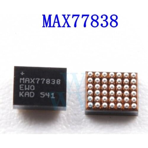1pcs Phone chip IC integrated circuit MAX77838 77838 For Samsung Galaxy S7 Edge S8 G950 S8+ G955 new original Chipset Power ic