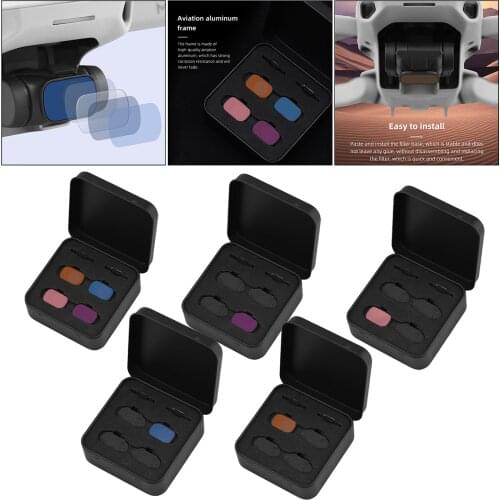 4 Pack) Multi Coated ND Neutral Density Lens Filter Set for DJI Mavic Mini