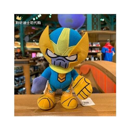 Original Disney park 15cm Thanos Cute Plush Toy Stuffed Doll Birthday Present For Child