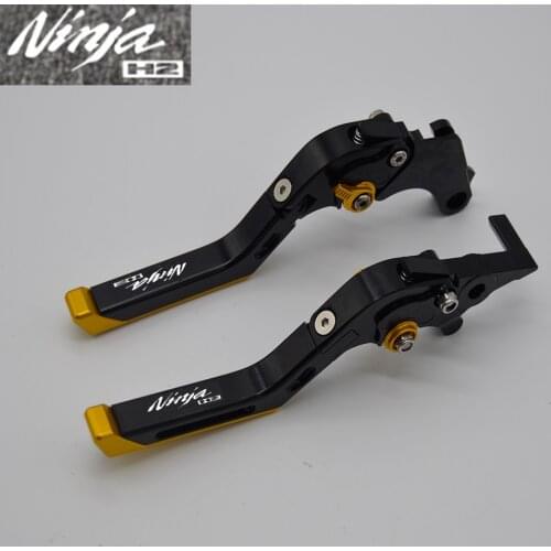 Yang hua CNC Folding&Extending Brake Clutch Levers For Kawasaki H2 / H2R Ninja H2 NinjaH2 2015-2018 2016 2017