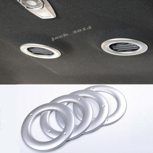 Silver ABS Chrome Car Roof Air Outlet Decorative Frames 4pcs/set Fit for Ford Explorer 2016