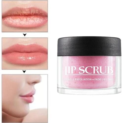 Lip Scrub Lipstick Mask Sleeping Balm Plumper Exfoliator Moisturizing Nourish Repair Fine Lines Remove Dead Skin Lip Care
