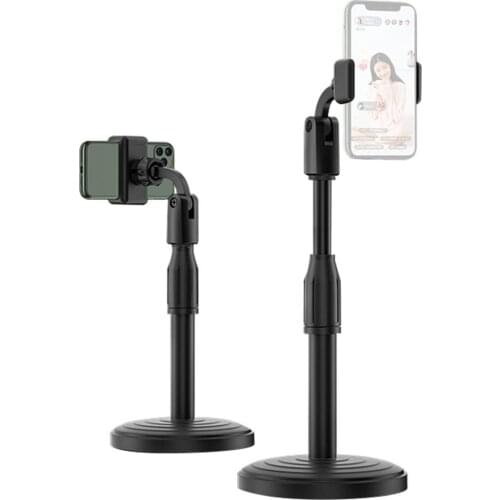 Universal Lazy Mobile Phone Stand Holder Desk Table Clip Bracket Table Cell Phone Support Holder Mount For Live Broadcast