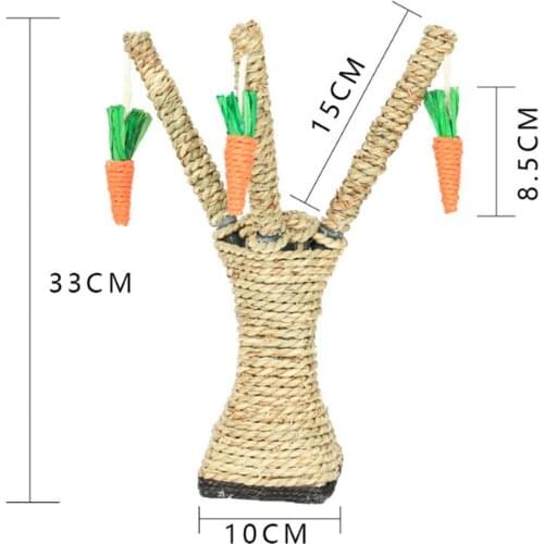 Vertical cat scratching post scratch resistant cat tree cat climbing frame grinding claws tree branches pet supplies