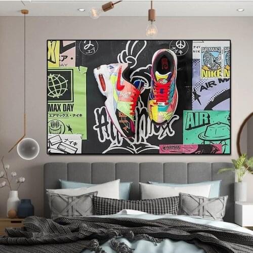 5D DIY Diamond Painting Graffiti Sport Board Sneakers Street Art Cross Stitch Kit Picture of Rhinestones Gift Home Decor