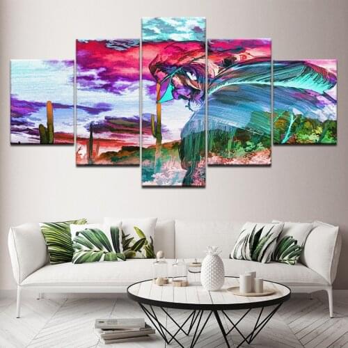 Diamond painting Abstract color Man patterns,full round square Multi Pane 5 Pieces embroidery 5D DIY Diamant painting A151