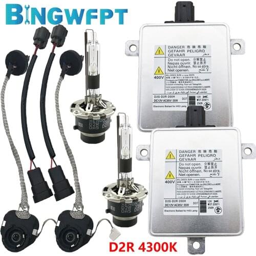 Ballast+Wire+D2R For Mitsubishi Mazda Acura Xenon HID Headlight W3T19371 W3T16271 W3T20671 W3T20971