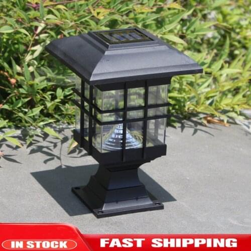 New 5W Led Solar Light For Garden Decoration Lawn Lamp Outdoor Home Pathway Bulb Light Sensor Waterproof Solar Street Lamp