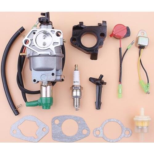 Carburetor Carb For Honda GX390 GX 390 Chinese 188F Low Oil Sensor Stop Switch Gasket Repair Kit Engine Motor