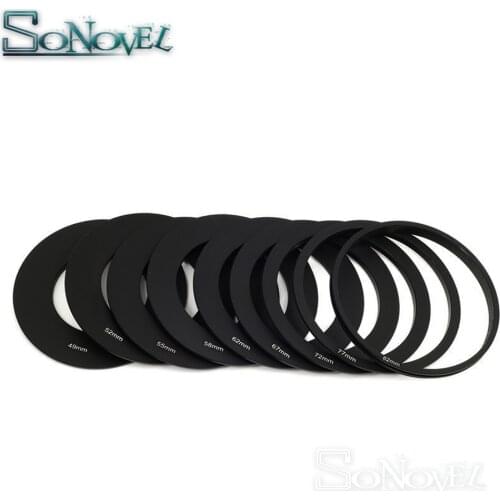 49mm 52mm 55mm 58mm 62mm 67mm 72mm 77mm 82mm Ring Adapter / Filter Ring Adapter for 49mm to 82mm Cokin P series