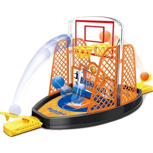 1 Set Mini Basketball Shooting Game 2-sides Fun Finger Shoot Desktop Toy for Family entertainment child education toys gifts
