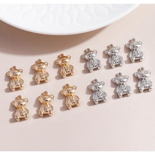 20pcs/lot 10*18mm Fashion Small Pig Charms for Jewelry Making DIY Alloy Animal Charms Earrings Pendants Necklaces Accessories