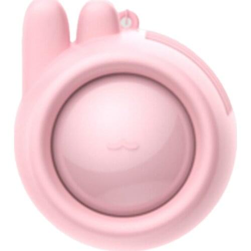 Hand-Held Small Lanyard Fan, Portable Neck-Mounted Fan, Air Cooling Fan, Creative Cute Animal Shape