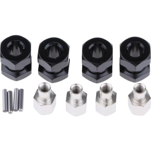 12mm Wheel Hex Hub 15-20mm Extension Adaptor For 1/10 RC Car Axial SCX10 D90