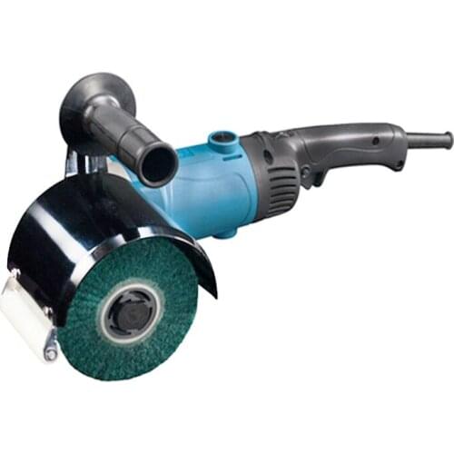 1400w Grinding For Metal 6 Speed Polishe Drawbench 690-3800rpm Slip Drawing Machine Sander 120*100mm Polisher Wheel