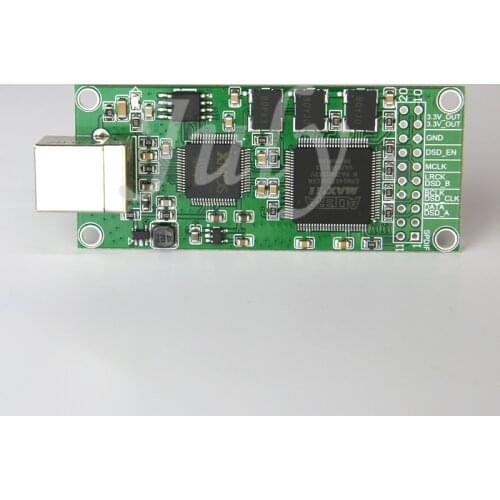 XMOS CPLD USB digital interface module, I2S, DSD, SPDIF output, SITIME silicon crystal oscillator, DSD512 PCM384