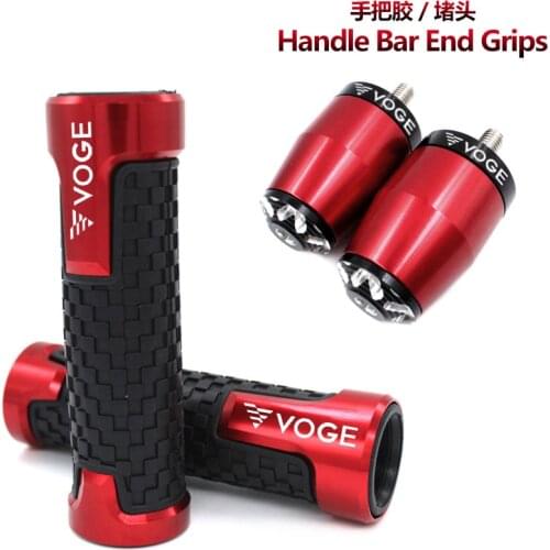 Motorcycle Handle Bar Handlebar Grips Ends Cap Plug Apply For Loncin Voge 300r 300rr 200ac 300ac 500r 180r Handle Rubber Sleeve