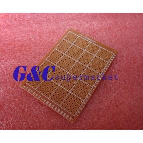 2pcs DIY Prototype Paper PCB Universal Board 5*7 cm 5*7 cm