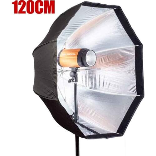 5pcs/lot 120cm Big Size Octagon Umbrella Softbox Reflector Soft Box Reflector for Speedlite Flash Photo Box