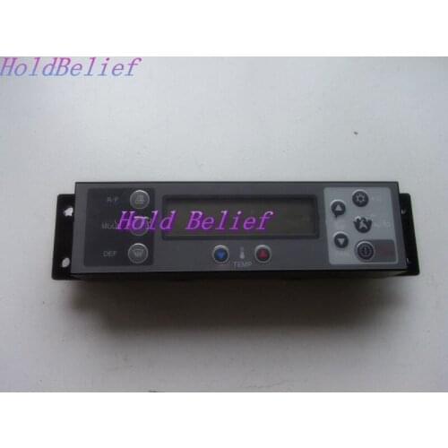 A/C Air Conditioner Control Panel YN20M01299P2 YN20M01299P3 For Kobelco SK330-6 SK350-6 SK450-6 Excavator Free Shipping